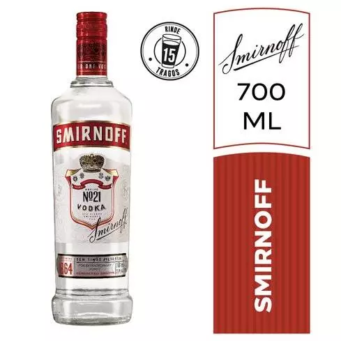 SMIRNOFF ROJO 700 ML