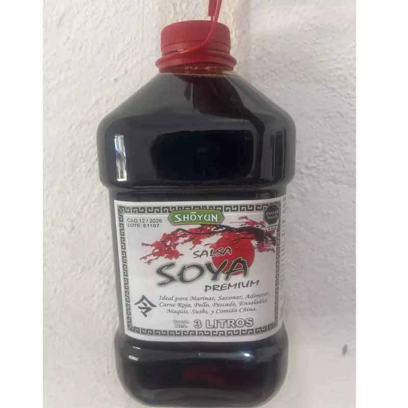 Salsa Soya Shoyu 3 lt