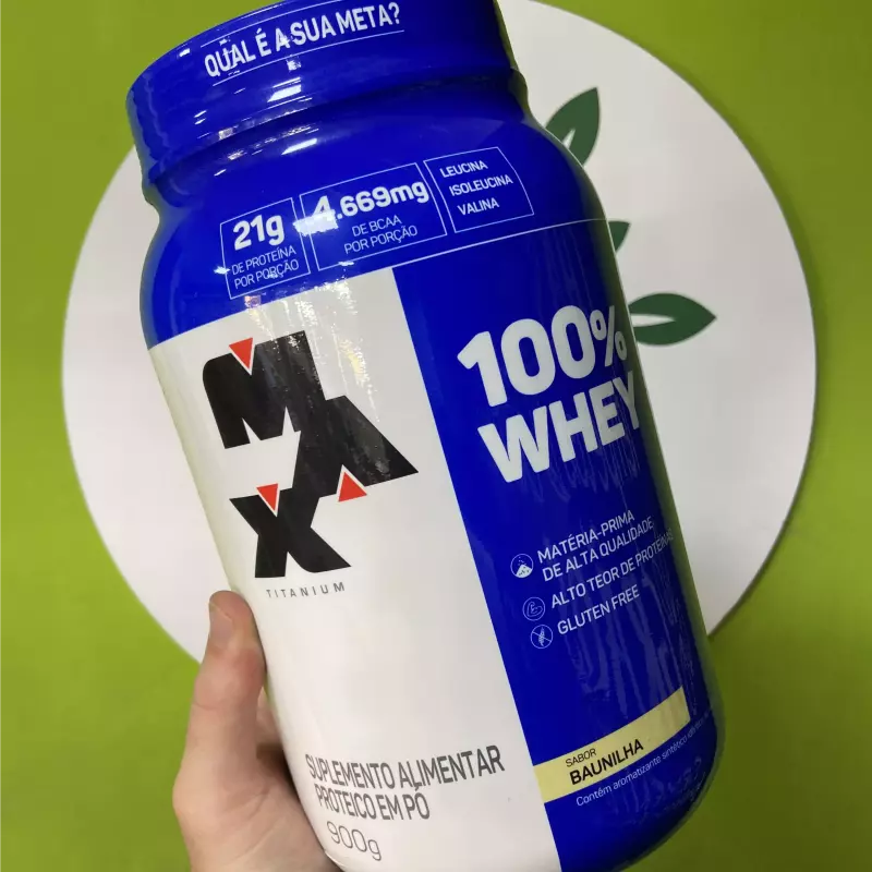 Whey Max Titatium 100% Baunilha