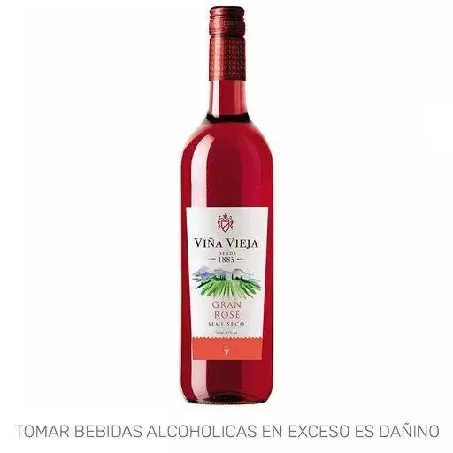 VINO VIÑA VIEJA ROSÉ 750ML