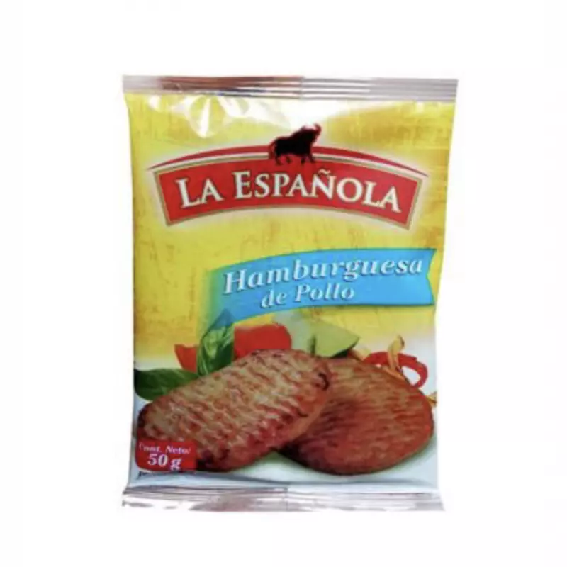 Pack 4 hamburguesas la española 50g