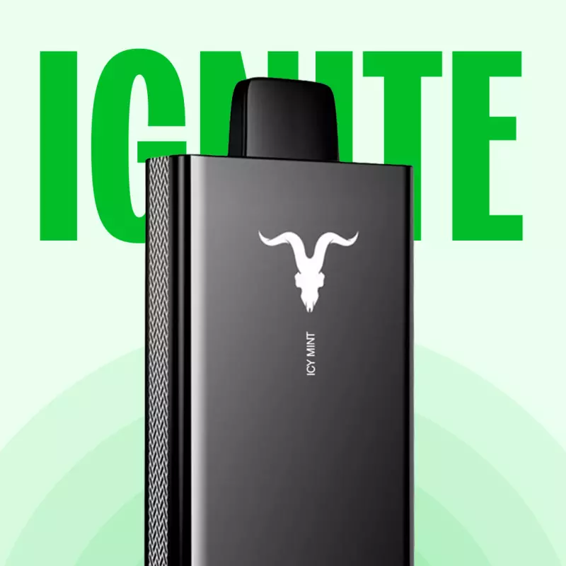 IGNITE V50 BLACK-5.000 PUFFS💨