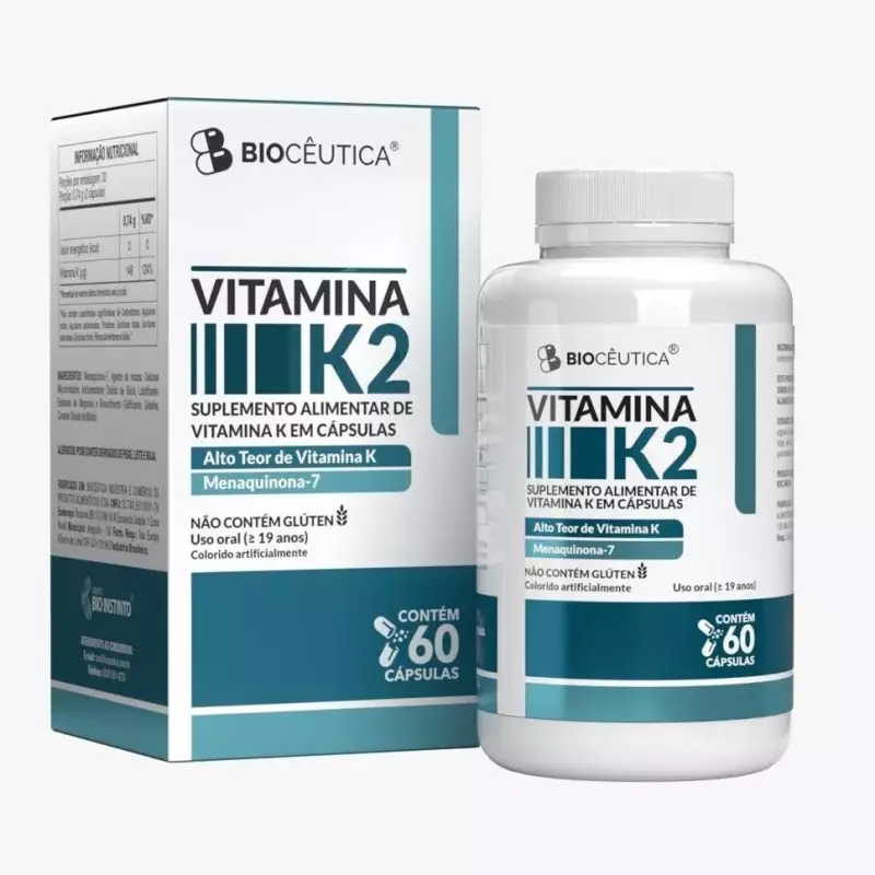 VITAMINA K2 BIOCÊUTICA 60 cápsula
