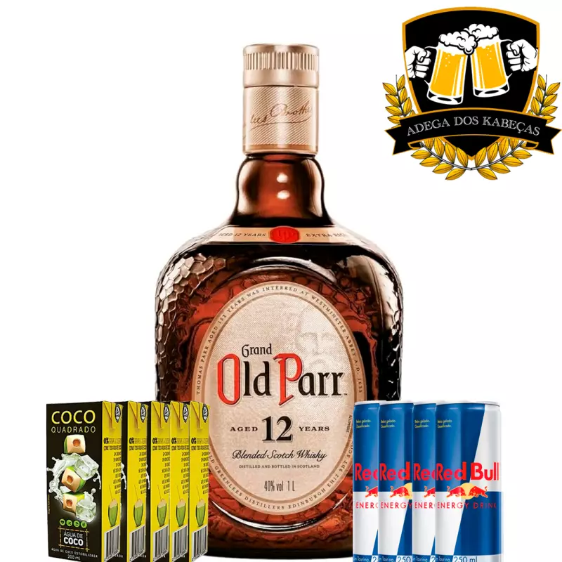 Old Parr C/Red Bull