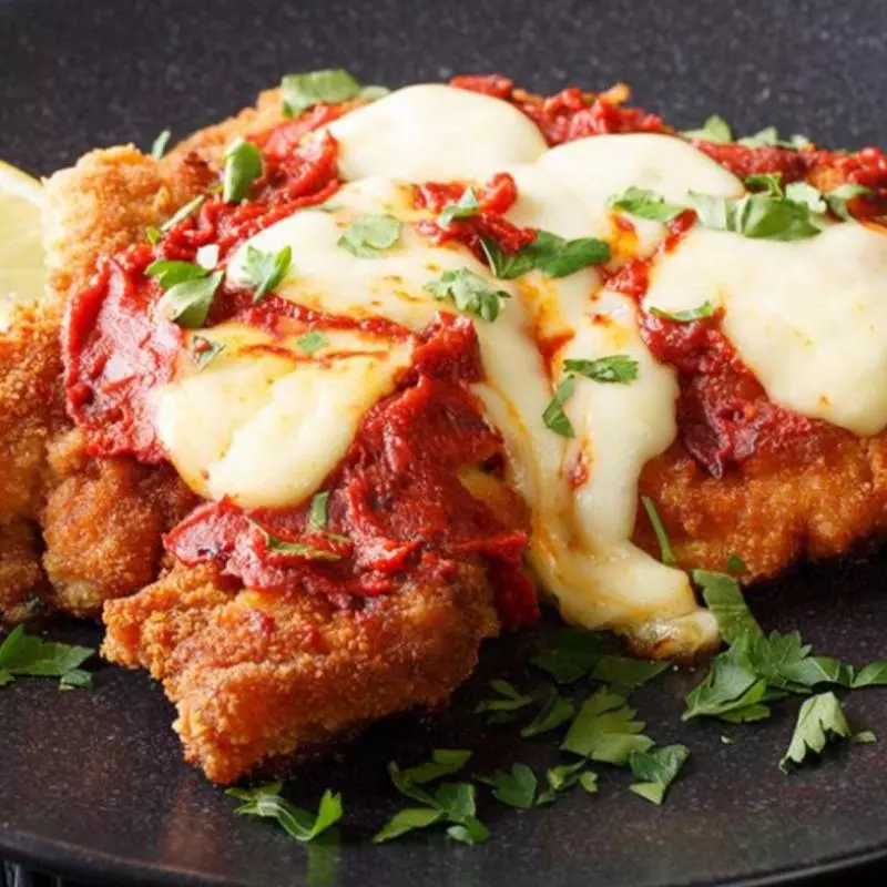 Milanesa Napolitana de Pollo