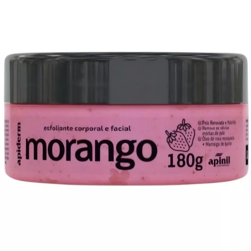 Esfoliante Corporal Facial Morango p
