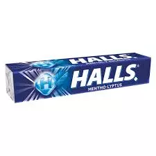 Halls en barra sabor mentol-lyptus