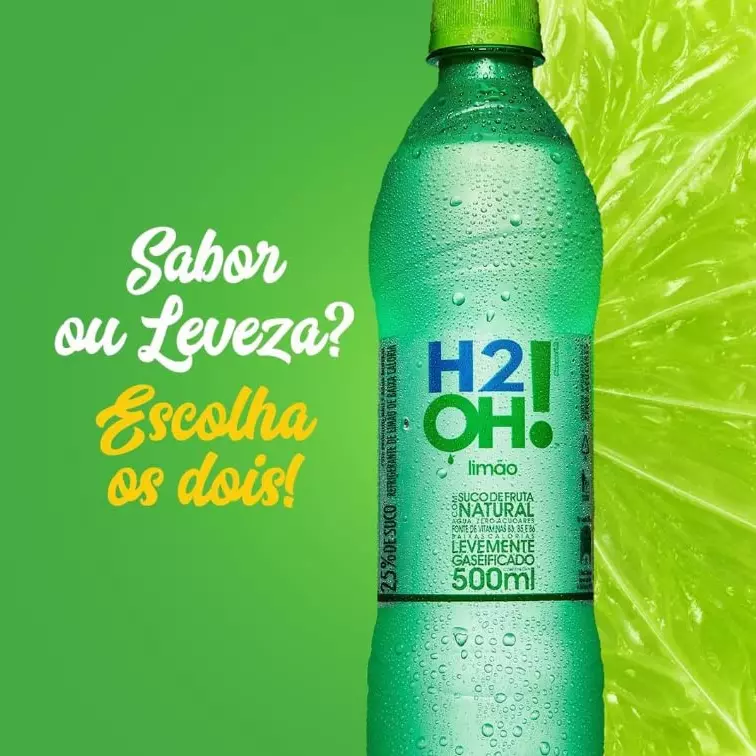 h2O - Limão - 500 ml