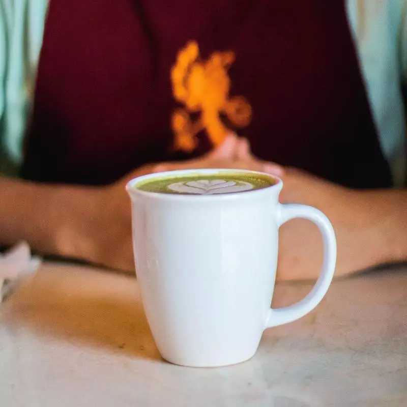 Matcha Latte w/White chocolate