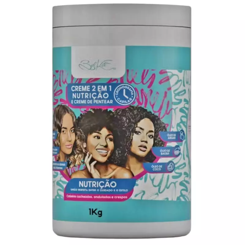 CREME DE PENTEAR E NUTRIÇÃO 1KG 2EM1(copy)