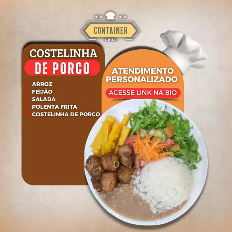 Costelinha de porco