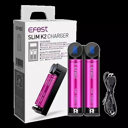 Carregador Efest Slin K2