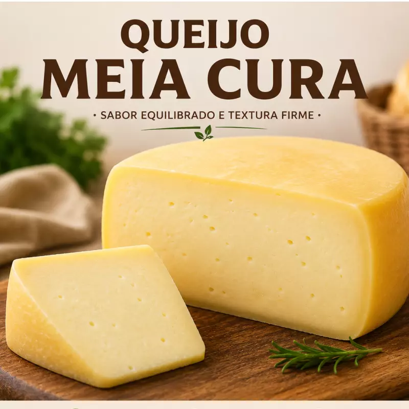 Queijo meia cura - Guanhães