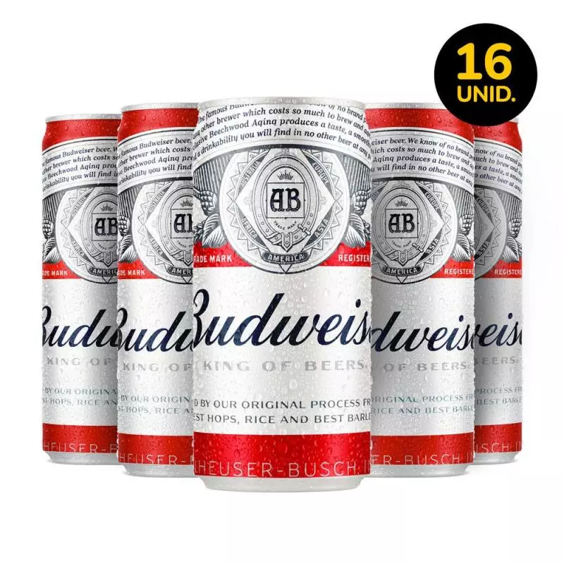 Budweiser  - Pack De 16 Unidades
