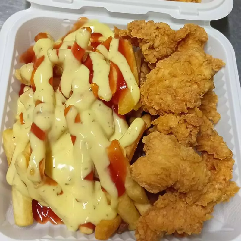 Fajitas de pollo crispy