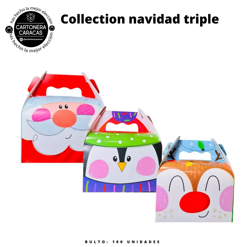 🎅🏼NAVIDAD TRIPLE COTILLON