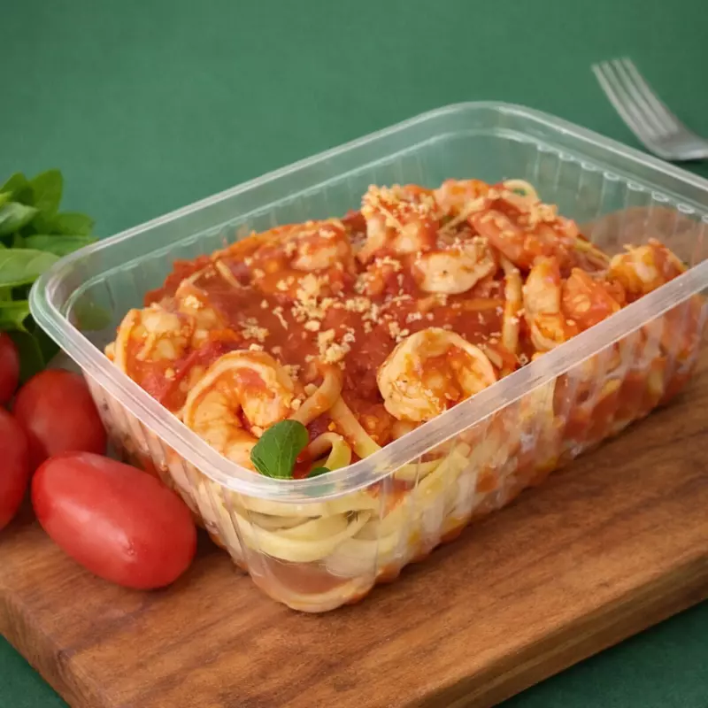 Linguine com Camarão