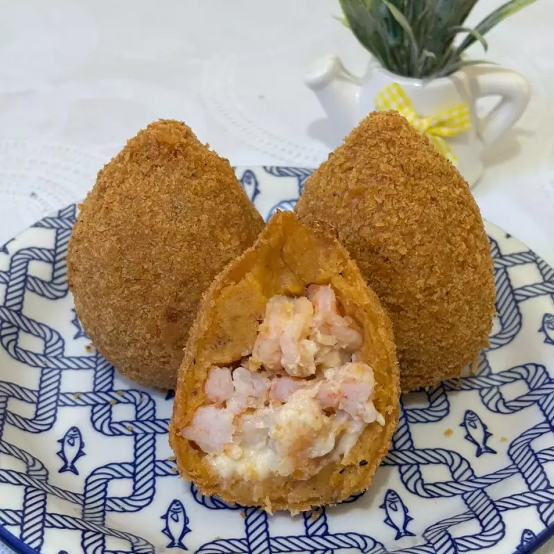 Coxinha de Camarão c/ Catupiry