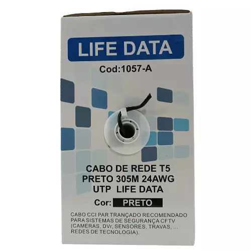 CABO DE REDE LIFE DATA T5 1057-A
