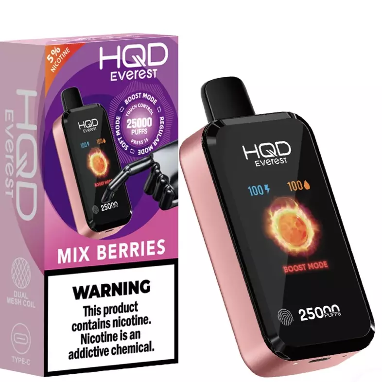 HQD EVEREST - PEACH ICE