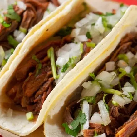 Taco blandito de Birria Res