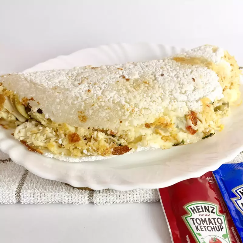 Tapioca Frango e Catupiry Ou Queijo