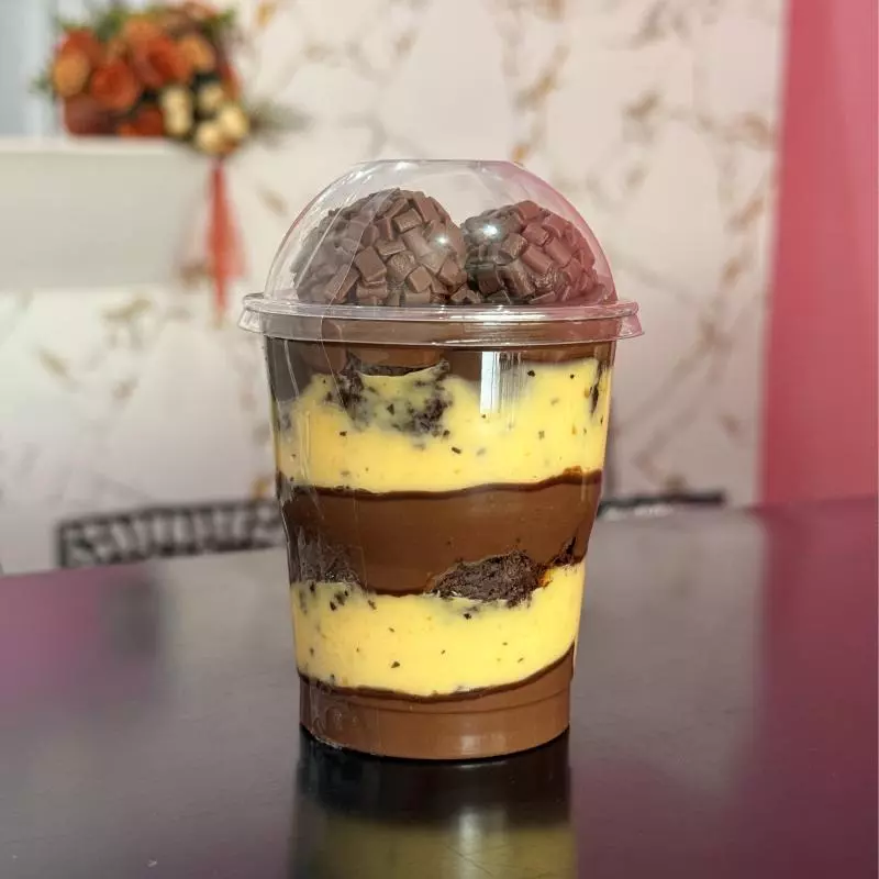 Copo de Maracujá com Nutella 200ml