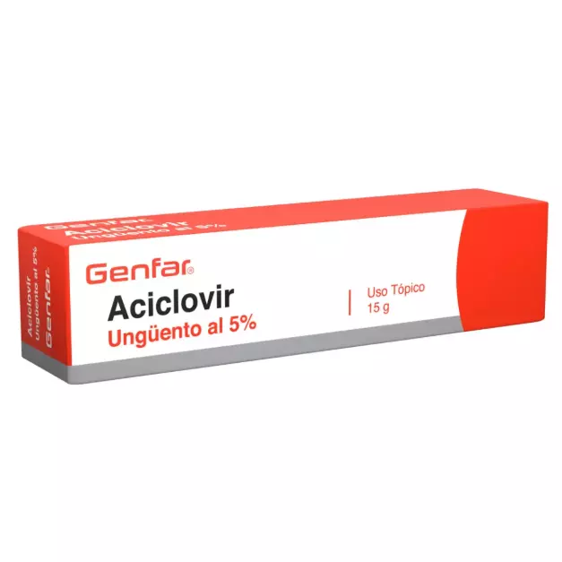 ACICLOVIR UNGUENTO AL 5% 15 GRAMOS