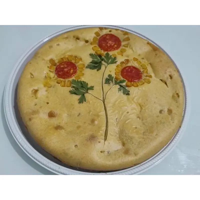 Torta salgada de frango com requeijão