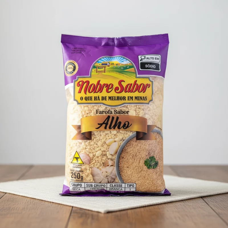 Farofa Alho Nobre Sabor