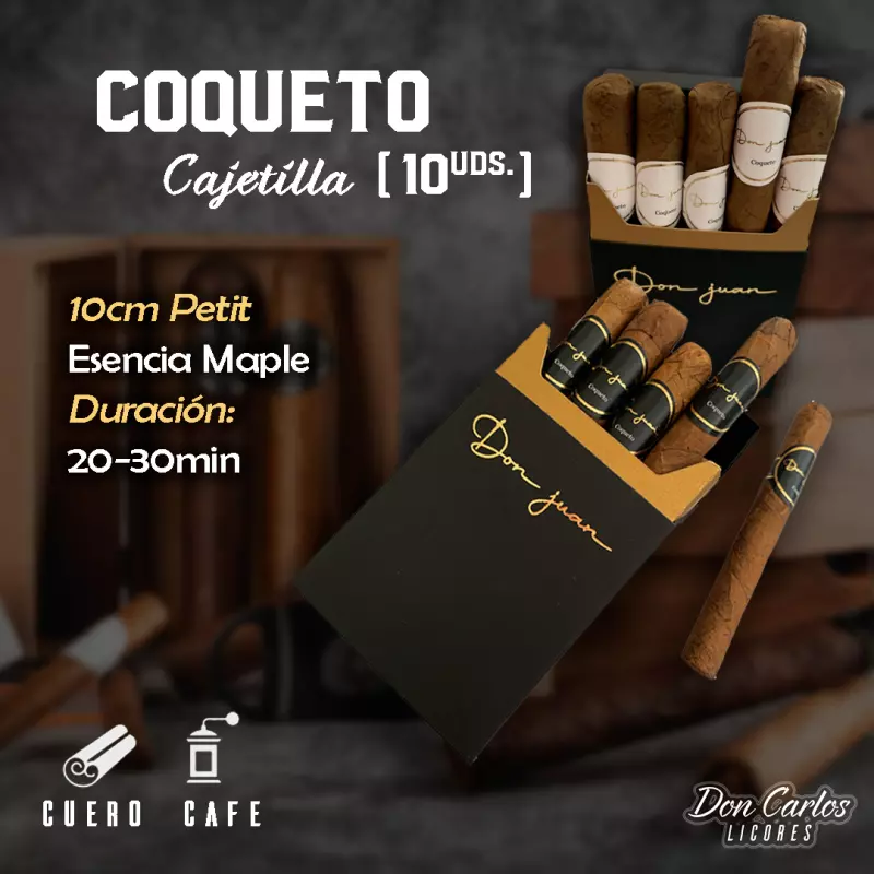 Coqueto Cajetilla [10 Uds.]