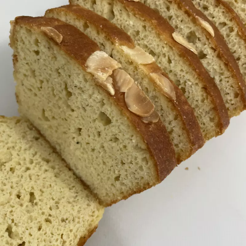 Pão Low Carb de Amêndoas
