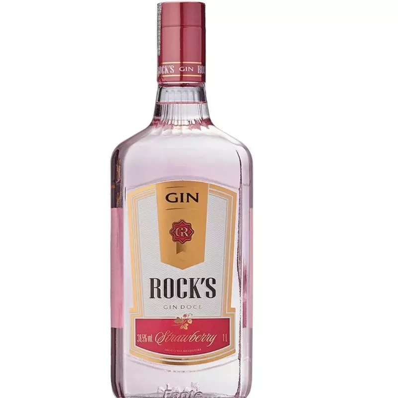 Dose gin rocks strawberry