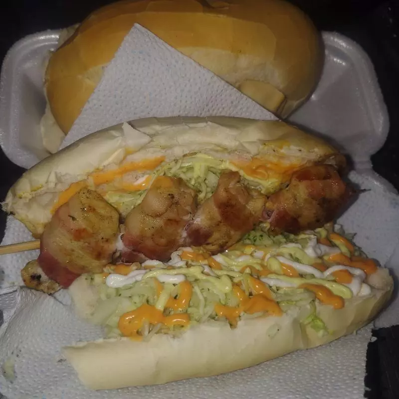 Lanche medalhão de frango