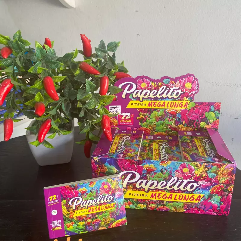 Piteira Papelito Mega Longa 72un