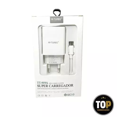 Carregador Hi-Turbo V8 T-919A