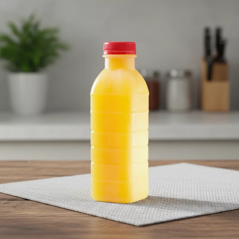 suco natural de  laranja garrafinha