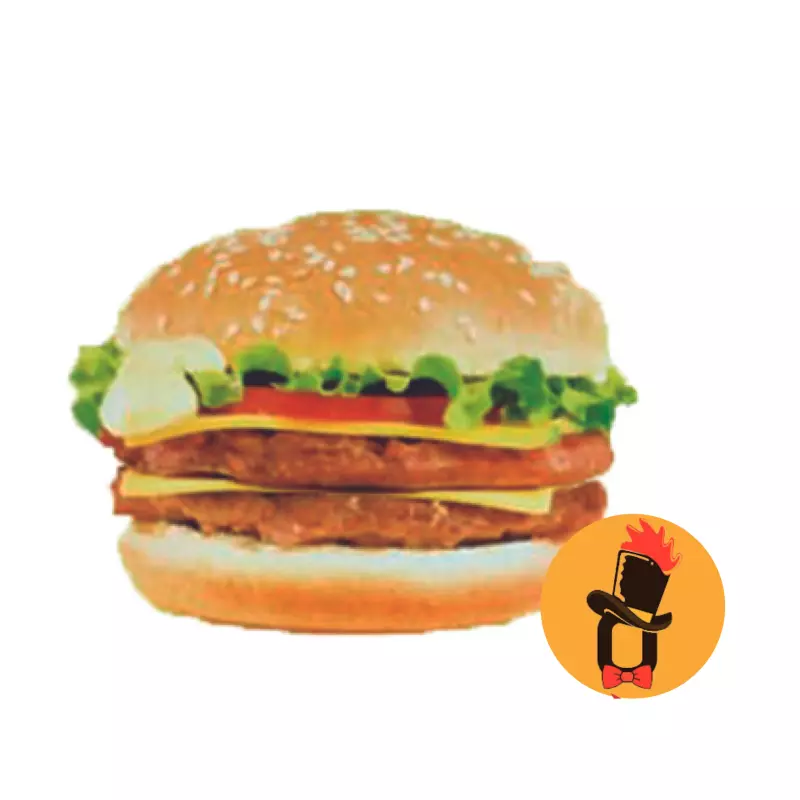 DOBLE CHEESE BURGERS.