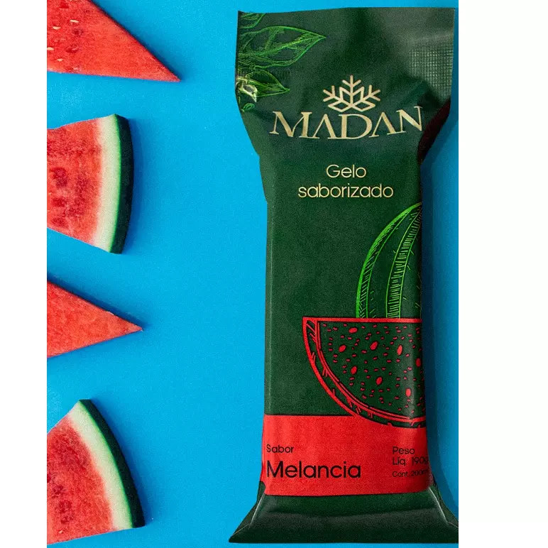 Gelo saborizado sabor Melancia