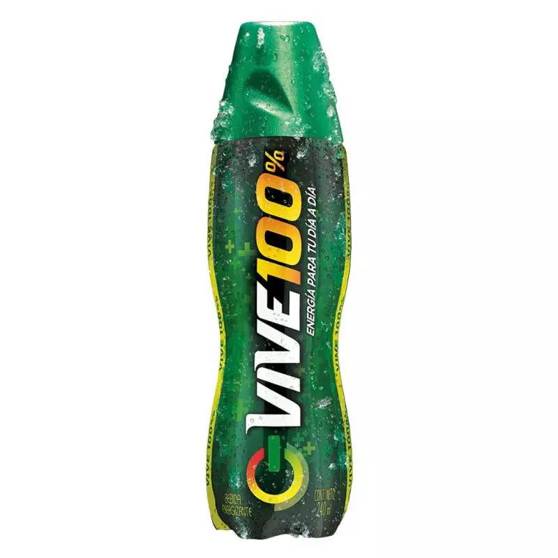 Bebida energizante vive 100 pet x 240ml