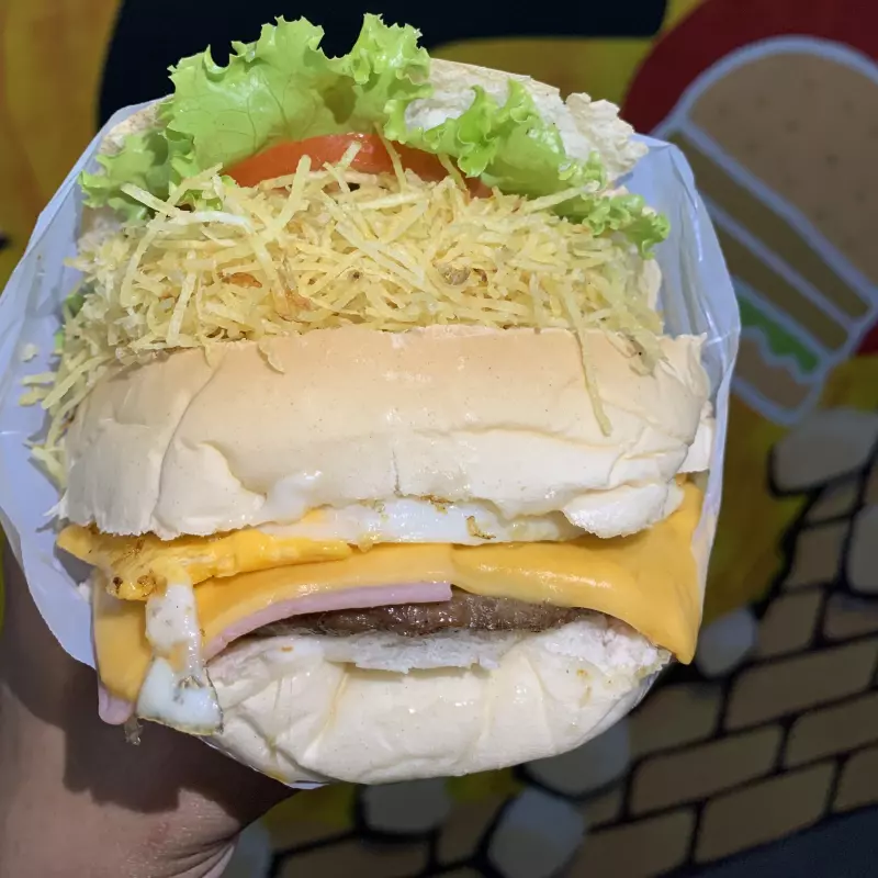 X- Egg Burger 🍔