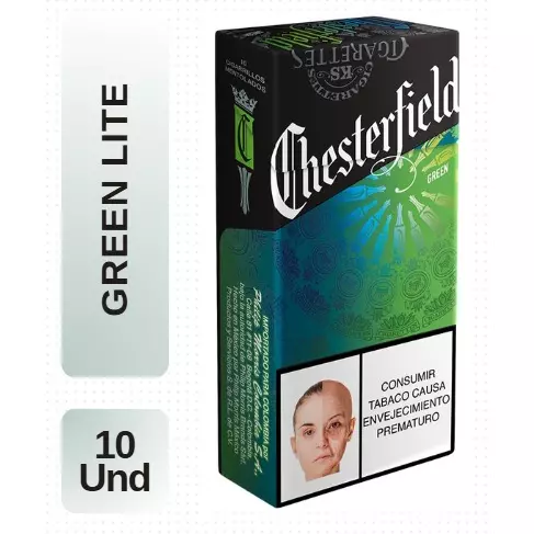 Cigarrillos Green lite x10