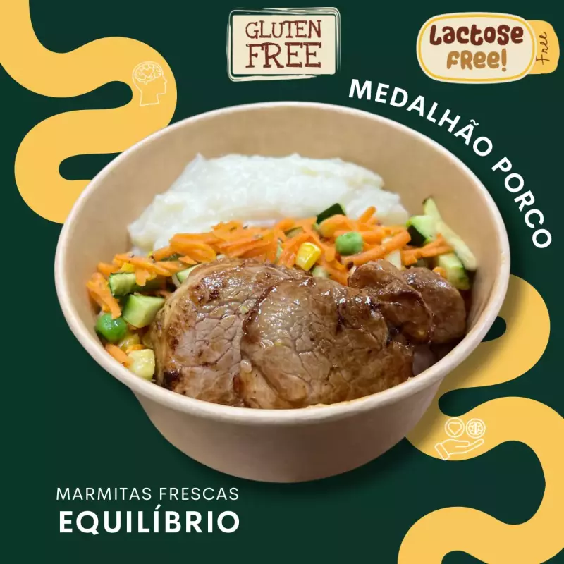 Lombinho de Porco, Legumes Salteados