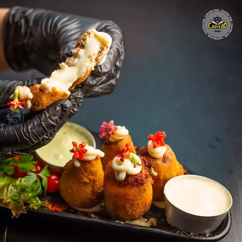 Coxinha de tilápia