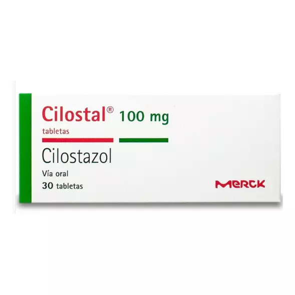 CILOSTAL 100MG 30 TABLETAS