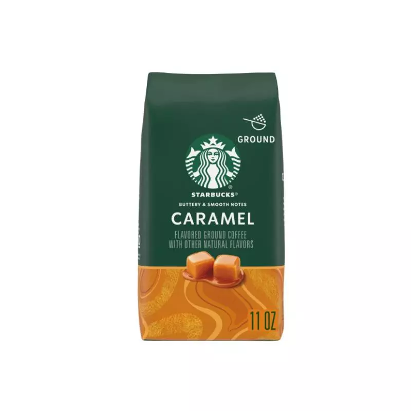 Café molido de caramelo