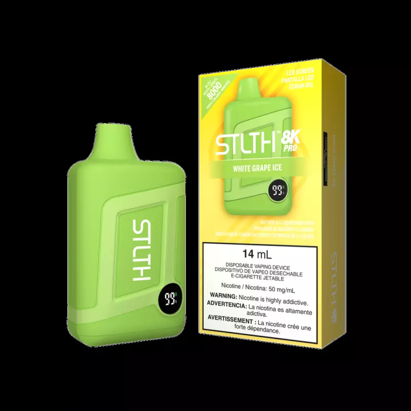 WHITE GRAPE ICE 🍇❄️ (8.000 PUFFS)