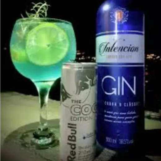 GIN SIMPLES COM RED BULL