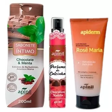 KIT SABO+PERF+HIDRA CHOCO + ROSE MAR