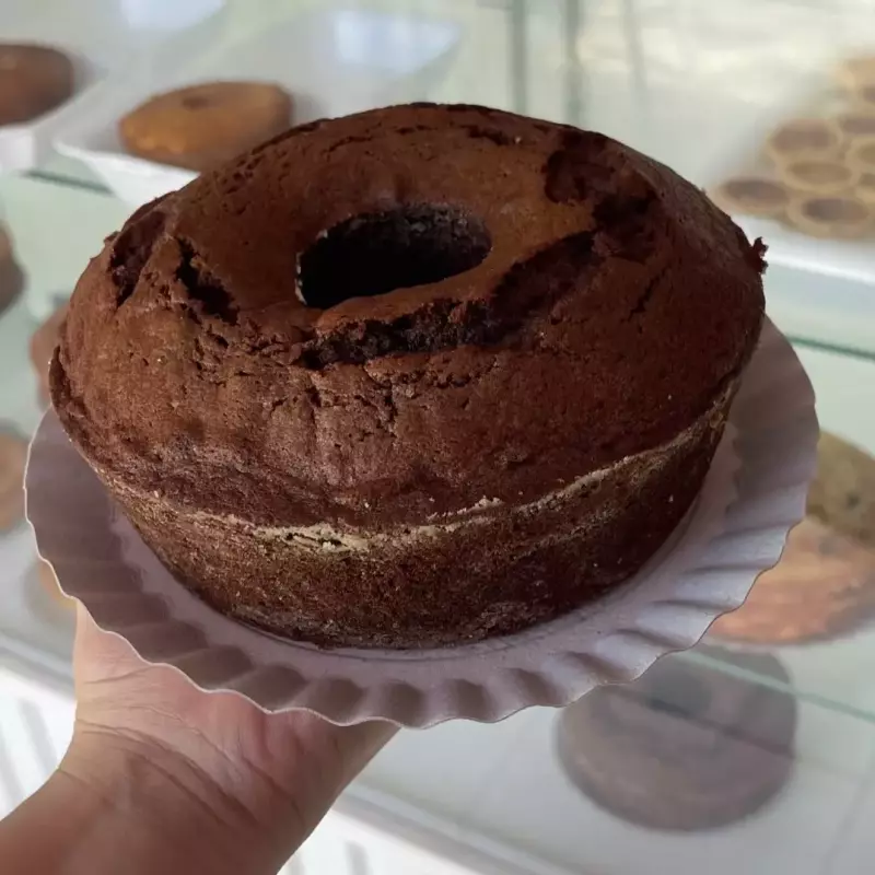 Bolo fofo chocolate 10 fatias